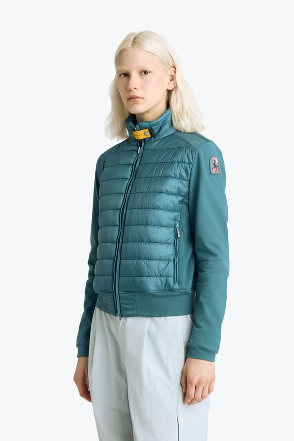 Parajumpers ROSY - HYBRID SWEAT DUSTY PETROL 26SMPWHYFP32P550286