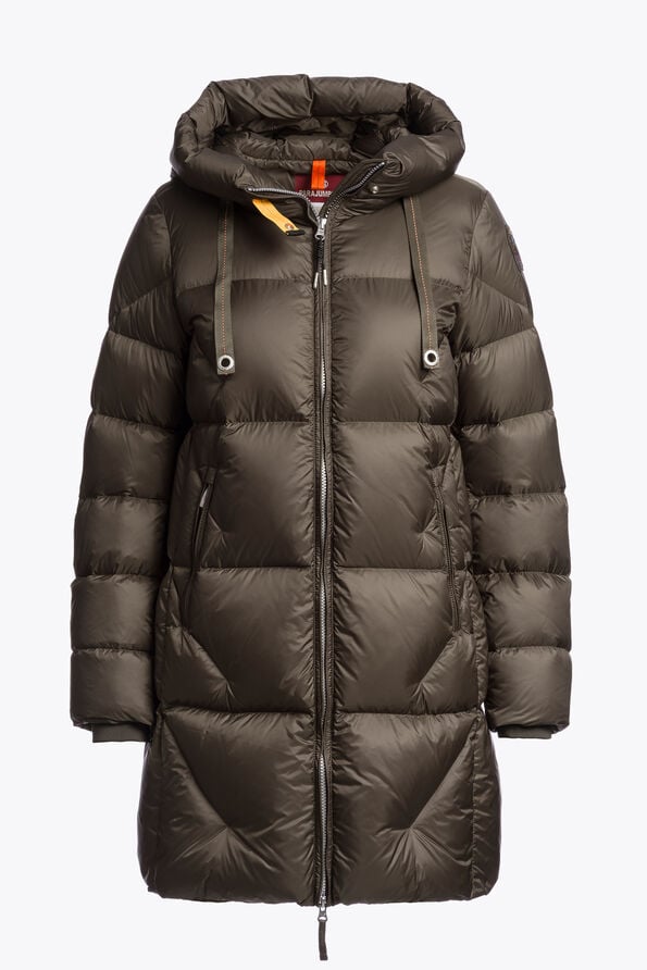 Parajumpers JANET - HOODED DOWN JACKET ANTIQUE BRONZE 26WMPWPUHY33P570536