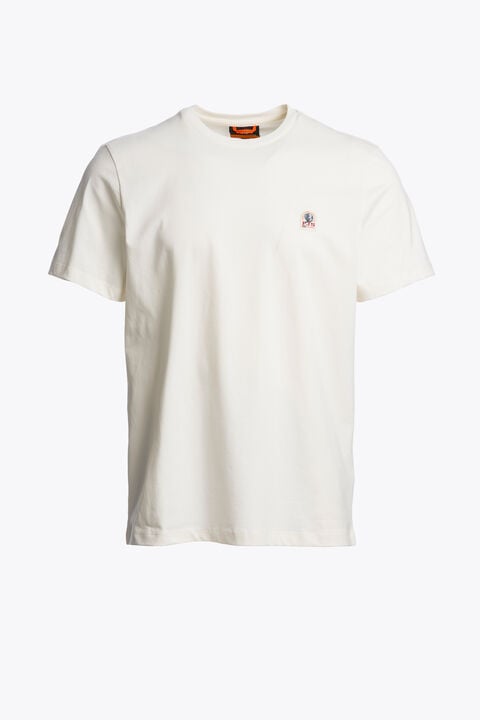 Parajumpers PATCH - T-SHIRT WARM IVORY 26WMPMTSER01P170132