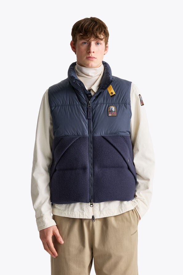 Parajumpers VARONE - GILET EN LAINE BLUE NAVY 26WMPMHYLV02P250316
