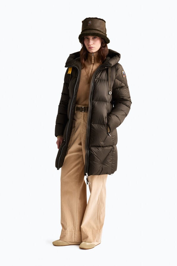 Parajumpers JANET - HOODED DOWN JACKET BLACK 26WMPWPUHY33P570541