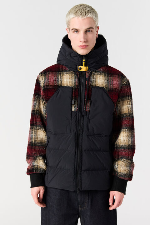 Parajumpers YOUNG - CURLY FLEECE HOODIE RED - BLACK - WHITE - BEIGE 25WMPMJKHP02P31M007