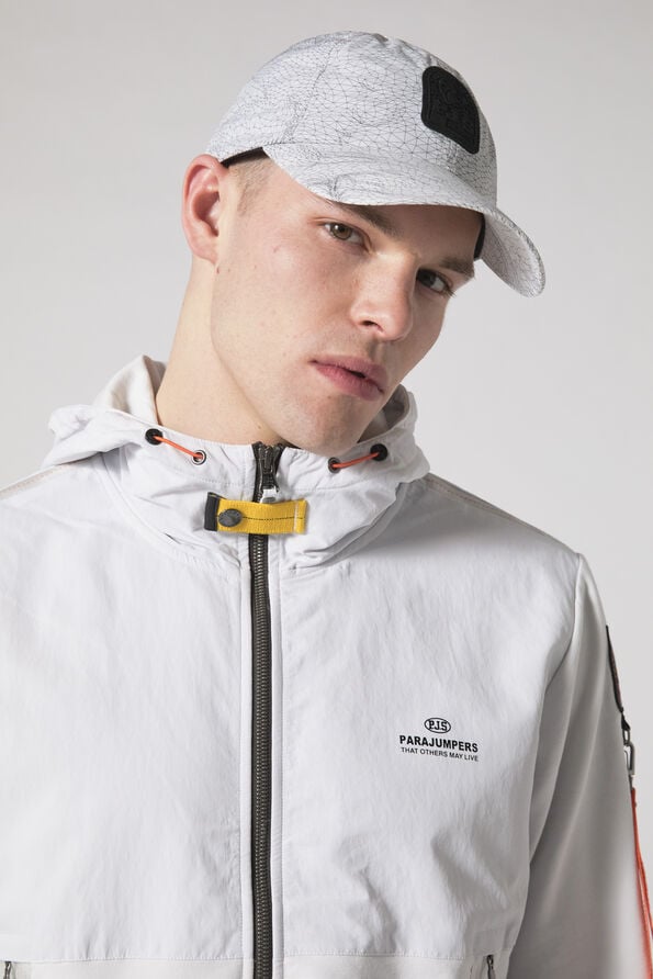 Parajumpers FRAME CAP WHITE WIREFRAME PRINT 24SMPAACHA41PADP018