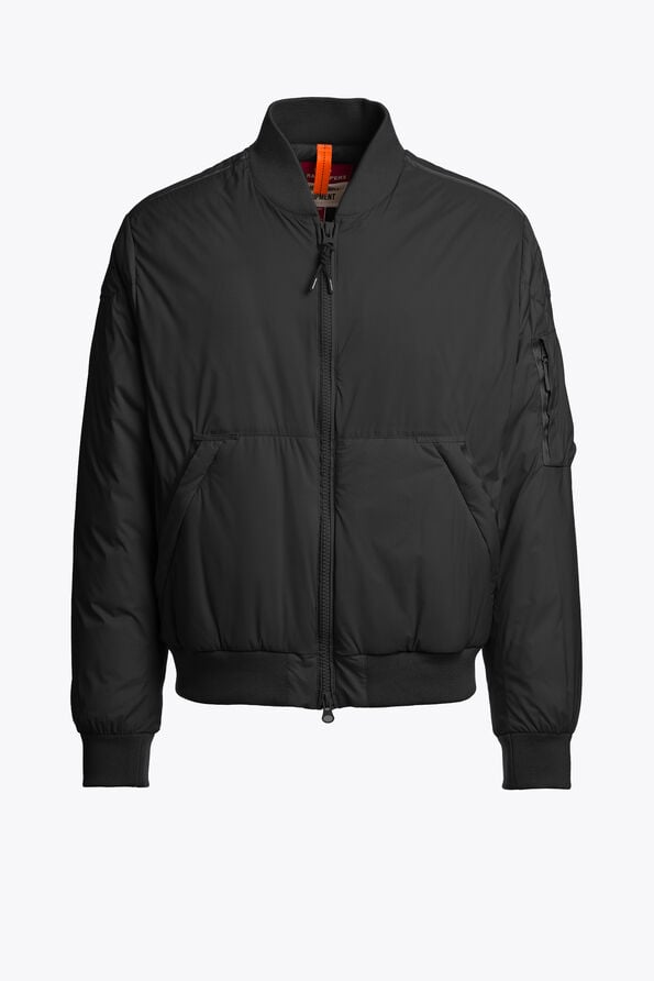 Parajumpers NORDEGG - DOWN BOMBER BLACK 26WMPMJKTA03P420541