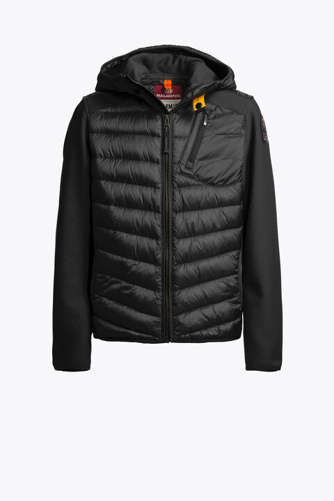 Parajumpers NOLAN - HYBRID JACKET BLACK 25WMPBHYWU62PBH0541