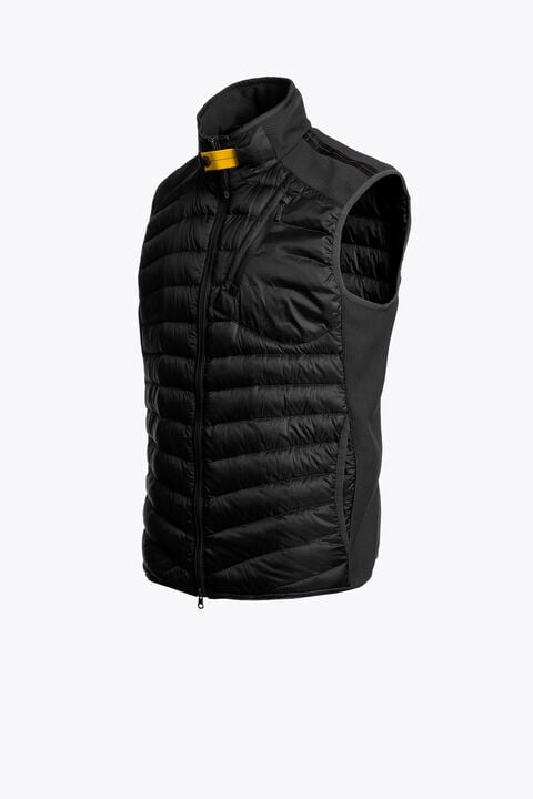 Parajumpers ZAVIER - HYBRID VEST BLACK 26SMPMHYWU03P050541