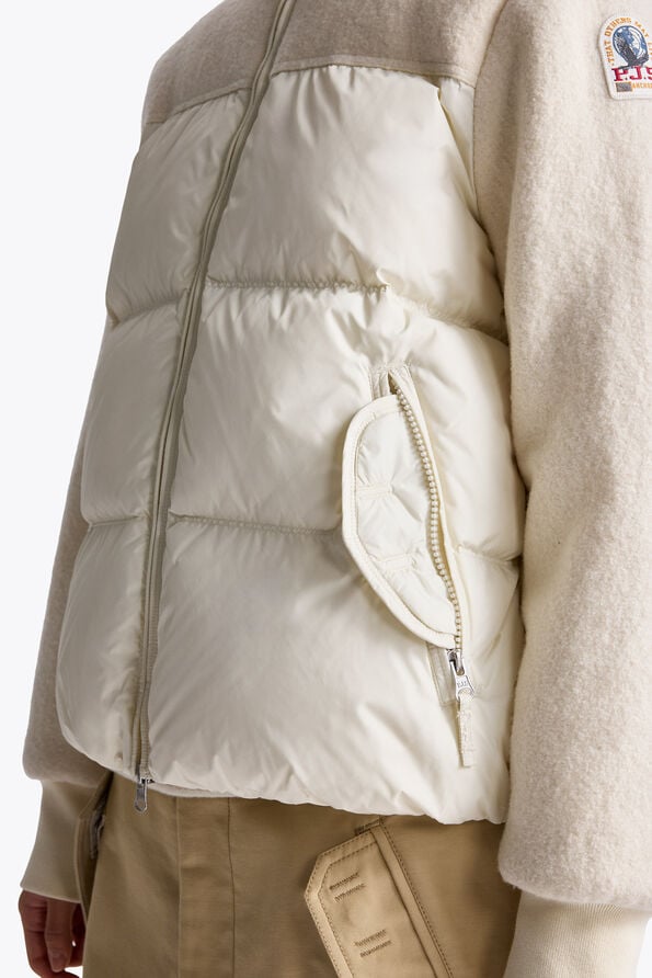 Parajumpers SABOGA - HYBRID JACKET BLACK 26WMPWHYLV32P690541