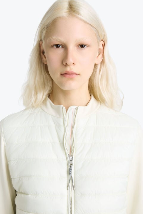 Parajumpers CORINA - HYBRID SWEAT MOSSY CHALK 26SMPWHYFP33P550277