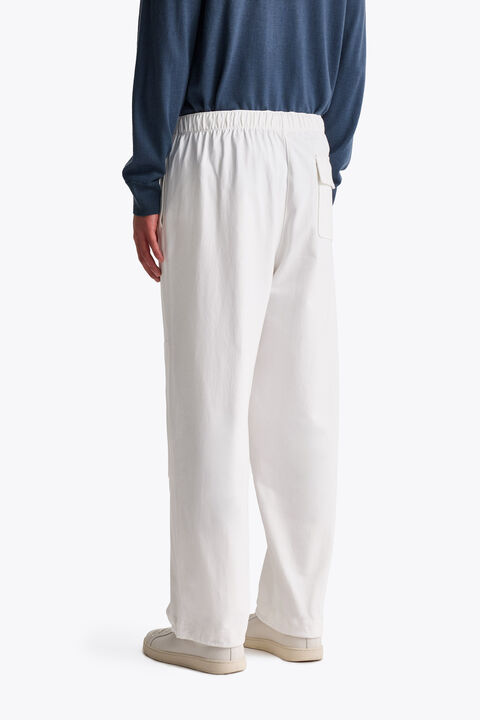 Parajumpers DUFET - LONG PANTS WHITE 26WMPMPAJC04P150501