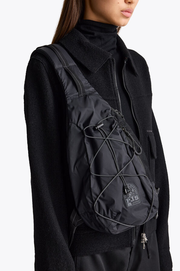 Parajumpers KEMP - CROSSBODY BAG BLACK SPEMPABABA020000541