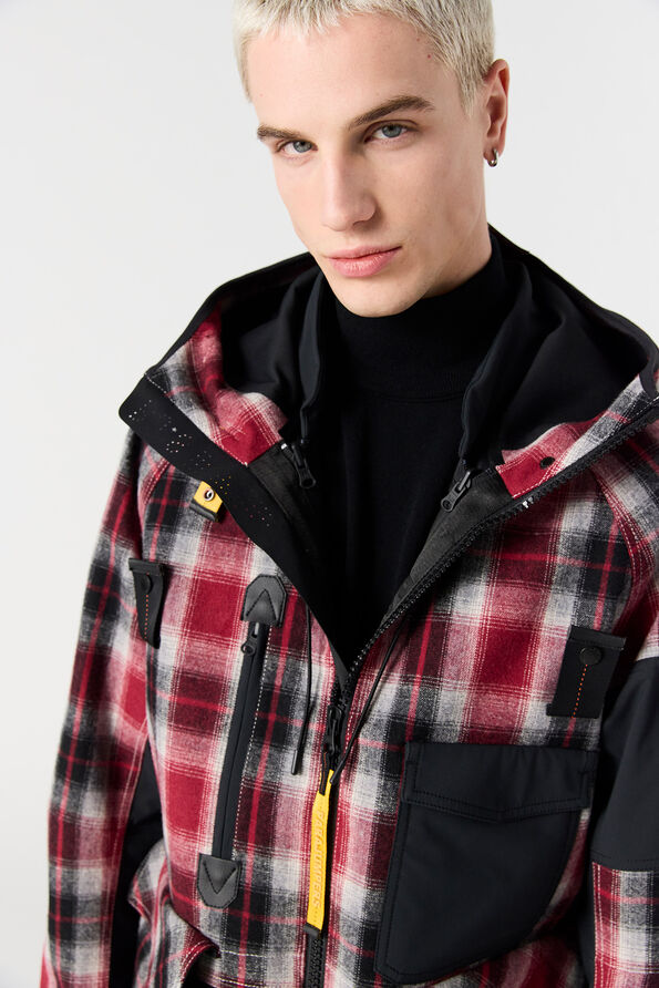 Parajumpers AMAK - SKI JACKET RED - BLACK - GREY - WHITE 25WMPMJKWG02P10M006