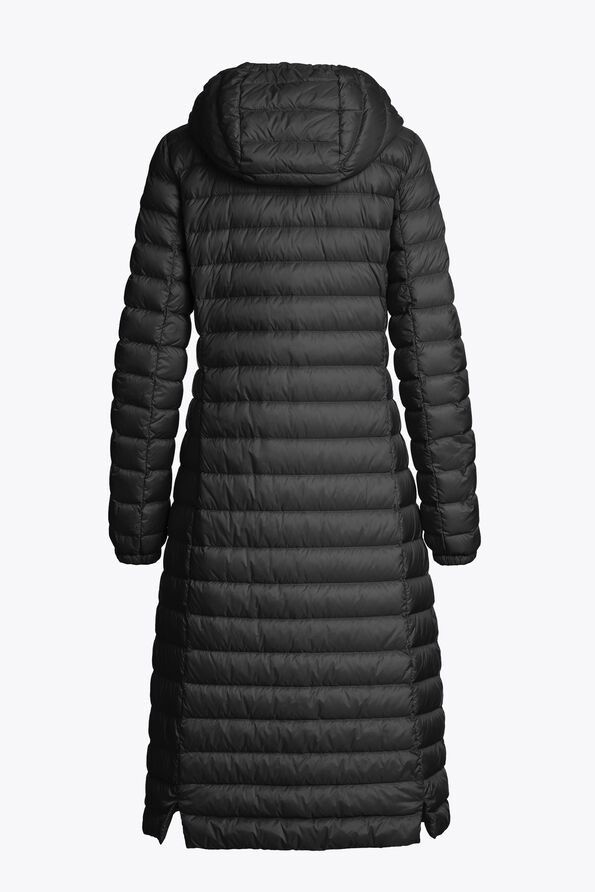 Parajumpers MAGALIE - EXTRA LONG DOWN JACKET BLACK 25WMPWPUSL37P800541