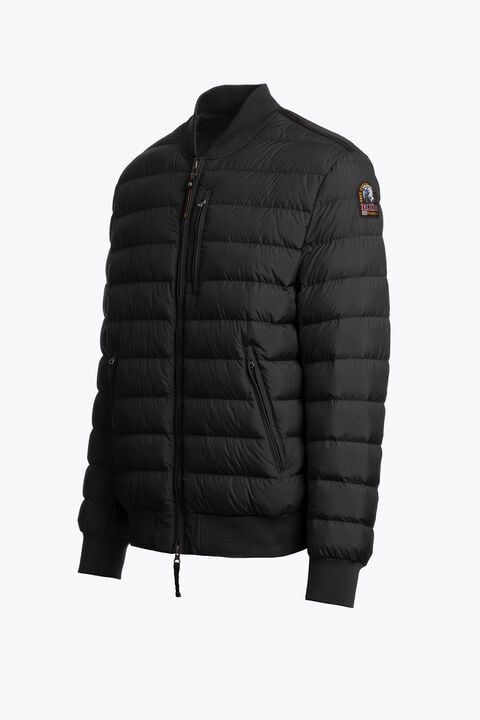Parajumpers BREVING - DOWN BOMBER BLACK 26WMPMPUSL05P090541