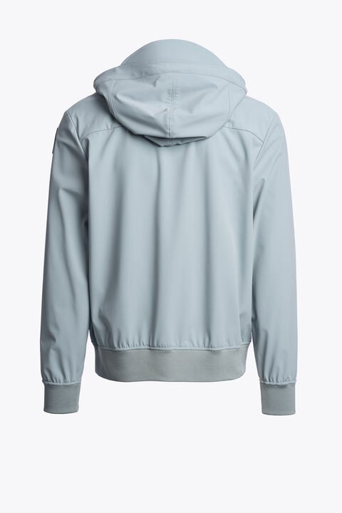 Parajumpers ABNER - WINDBREAKER JACKET STEEL BLUE 26SMPMJKEE01P030591