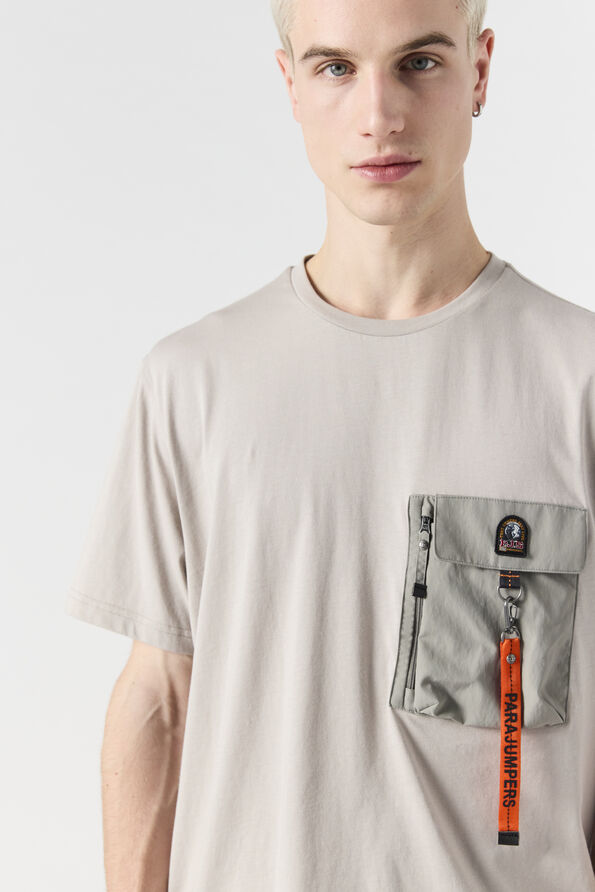 Parajumpers MOJAVE - T-SHIRT CHATEAU GREY  -  NOWHERE 25WMPMTSRE07P59B036