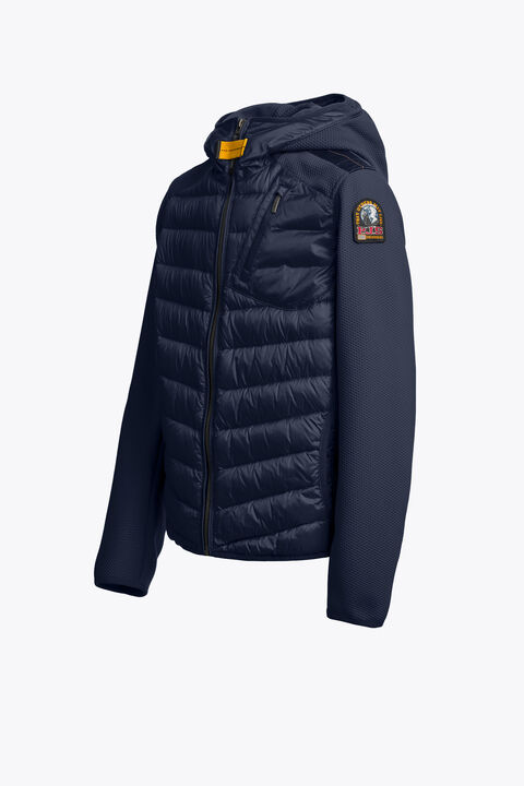 Parajumpers NOLAN - HYBRID JACKET BLUE NAVY 25WMPBHYWU62PBH0316