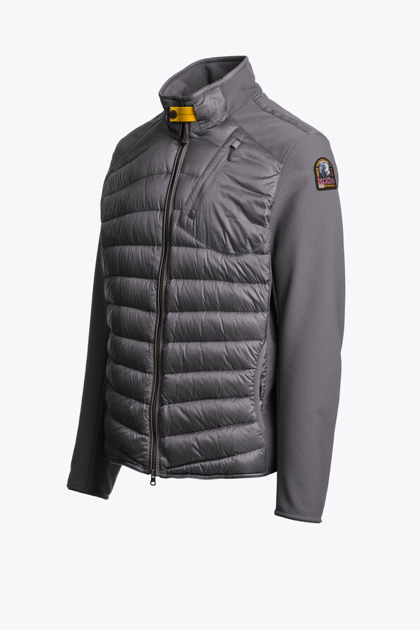Parajumpers JAYDEN - HYBRID JACKET PEWTER 26WMPMHYWU01P100735