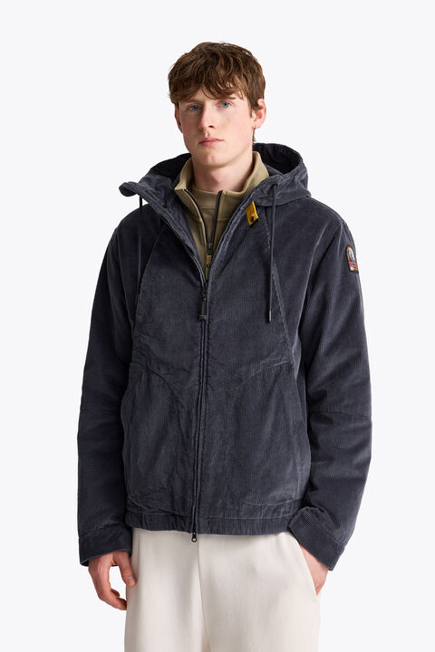 Parajumpers LIDO - VESTE EN VELOURS C&Ocirc;TEL&Eacute; NINE IRON 26WMPMJKCU03P260765