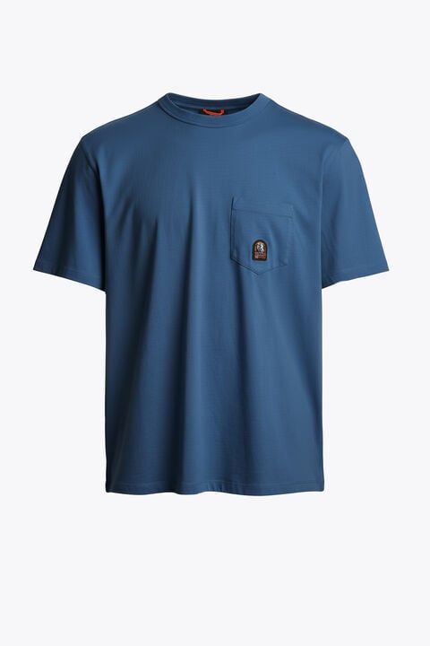 Parajumpers NEEL - T-SHIRT TRUE BLUE 26SMPMTSRJ01P210276