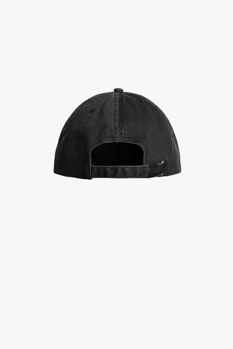 Parajumpers LEOD - BASEBALL CAP BLACK 26WMPABCHA02PAG0541