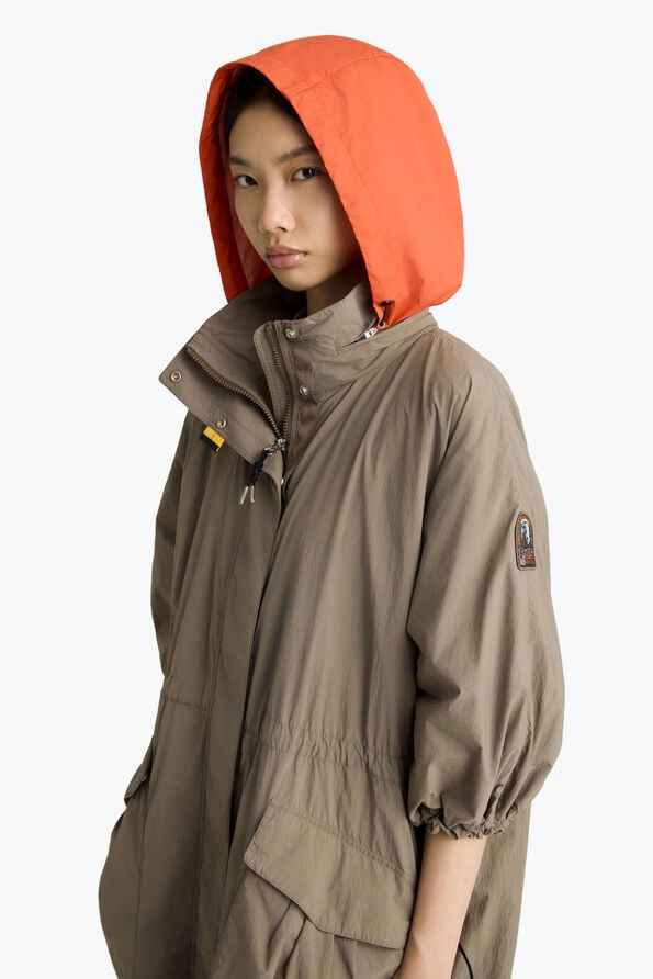 Parajumpers KOTONE - TRENCH OLIVE BROWN 26SMPWJKFS33P680280