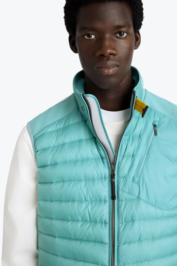 Parajumpers ZAVIER - HYBRID VEST AQUA 26SMPMHYWU03P050522