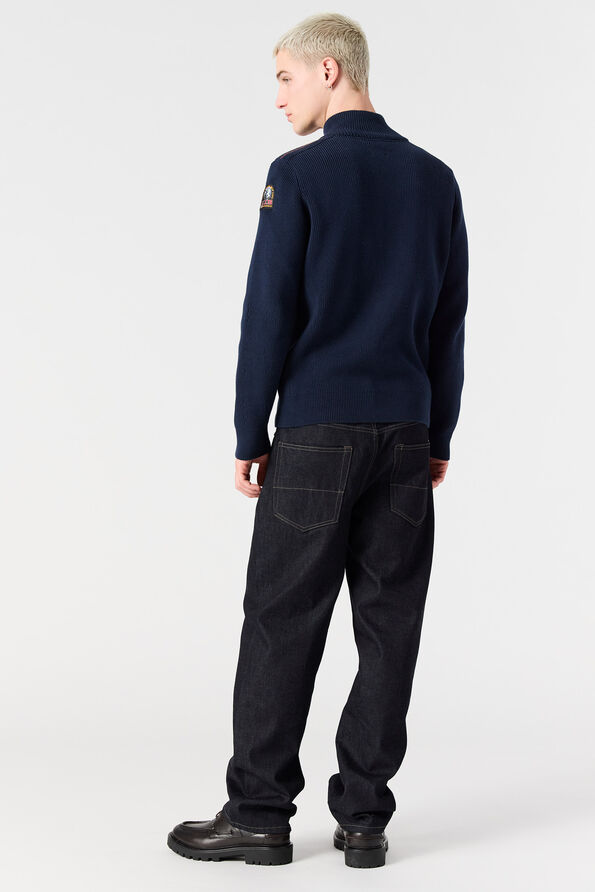 Parajumpers MANNY - FULL-ZIP CARDIGAN BONE 25WMPMKNRG02P470266