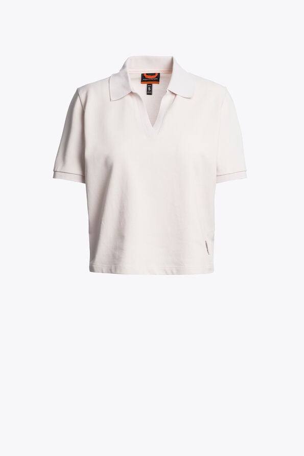 Parajumpers GINAN - POLO SHIRT BLUSH WHITE 26SMPWPORQ33P650281