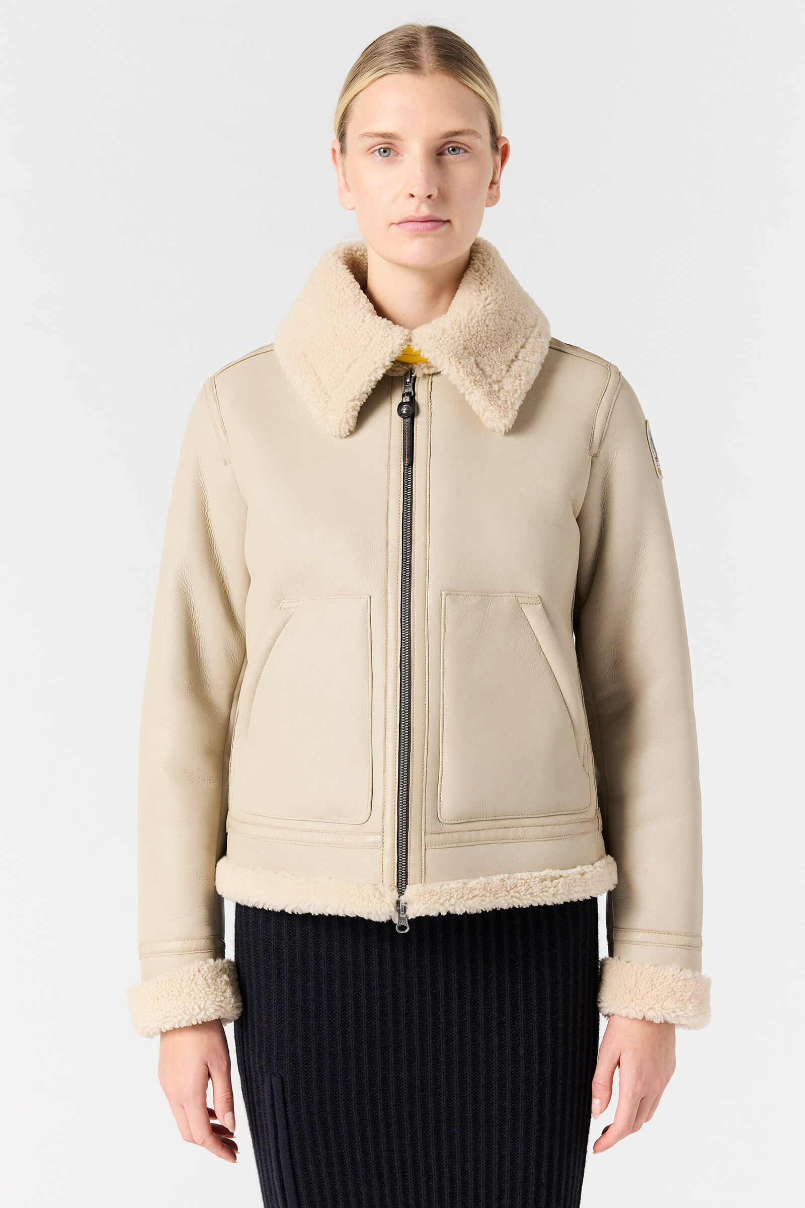 GIALEAN SPECIAL - SHEARLING JACKET OAT | Parajumpers®