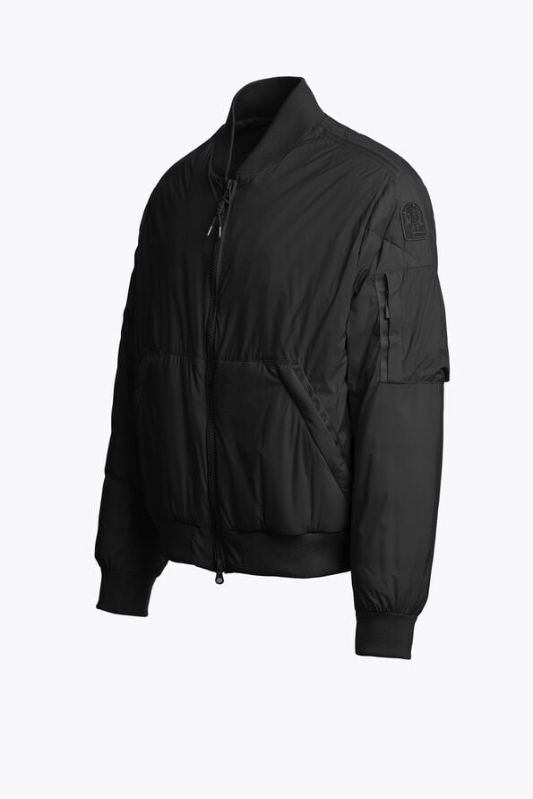Parajumpers NORDEGG - DOWN BOMBER BLACK 26WMPMJKTA03P420541