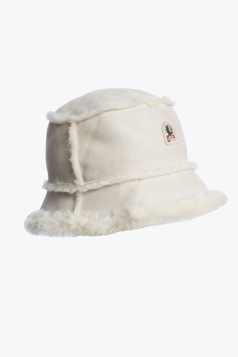 Parajumpers SHEARLING - BUCKET HAT CHATEAU GREY 25WMPABUHA32PAD0110
