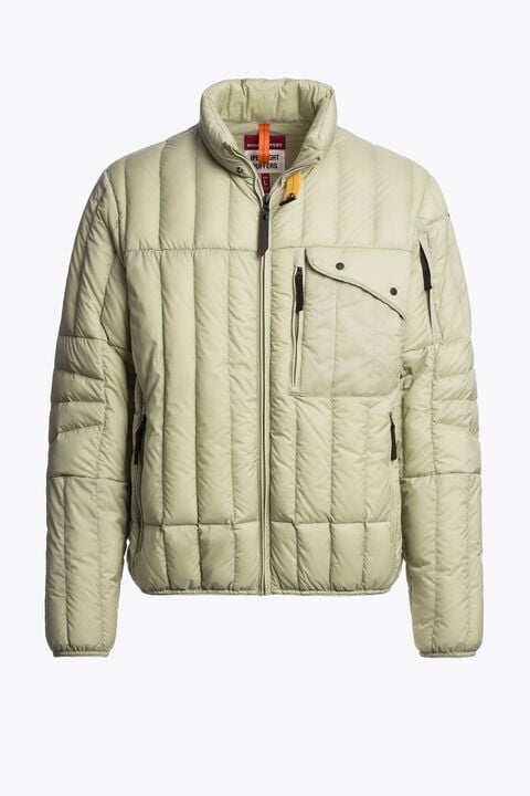 Parajumpers KUON - SHORT PUFFER ASPARAGUS 26SMPMPUIP01P240342