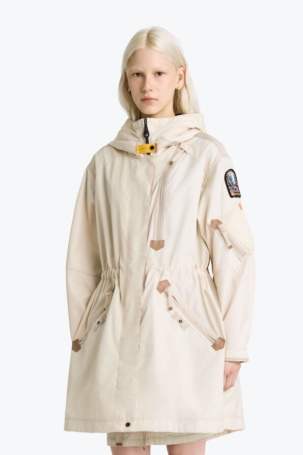 Parajumpers TANK - HOODED PARKA BONE 26SMPWJKMA37P500266