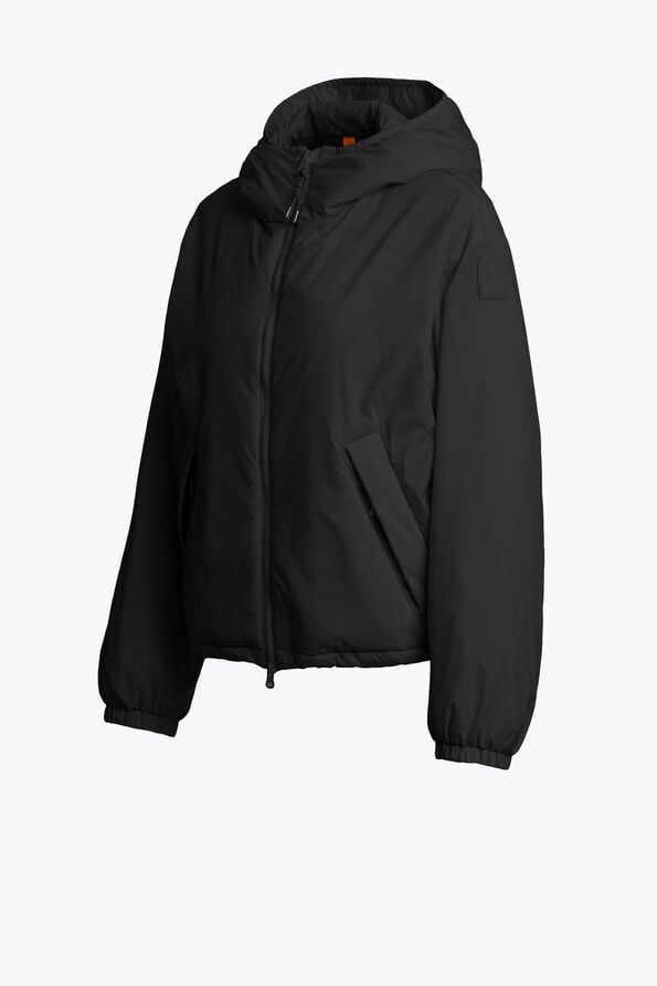 Parajumpers GAFLY - SHORT JACKET BLACK 26WMPWJKTA31P810541