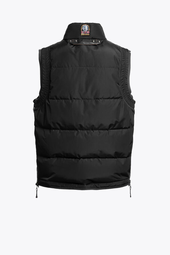 Parajumpers KOBUK - DOWN VEST BLACK 26WMPMJKMA05P010541