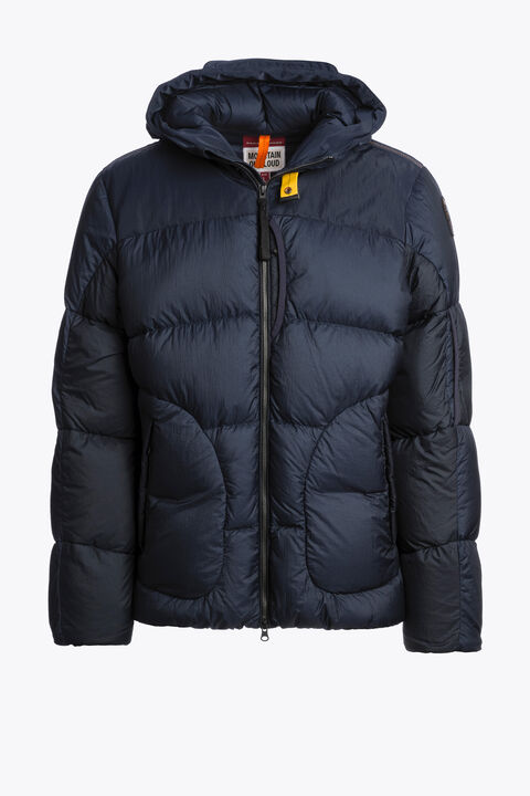 Parajumpers SENTO - HOODED DOWN JACKET BLUE NAVY 25WMPMPUMU02P190316