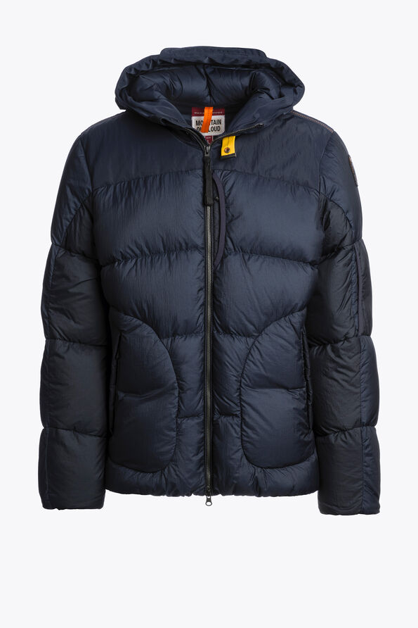 Parajumpers SENTO - HOODED DOWN JACKET BLUE NAVY 25WMPMPUMU02P190316