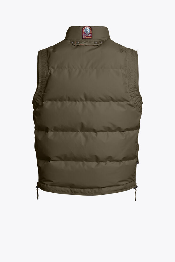 Parajumpers KOBUK - DOWN VEST OLIVE GREY 25WMPMJKMA05P010103