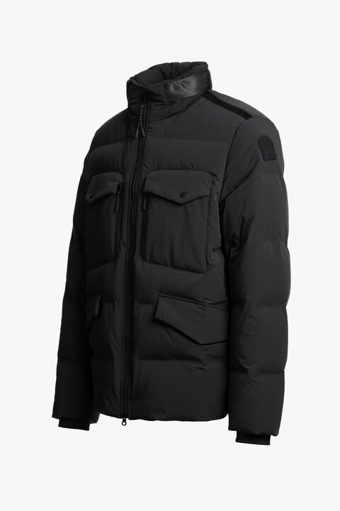Parajumpers NORTH TWIN - VESTE &Agrave; CAPUCHE BLACK 26WMPMJKSS02P410541