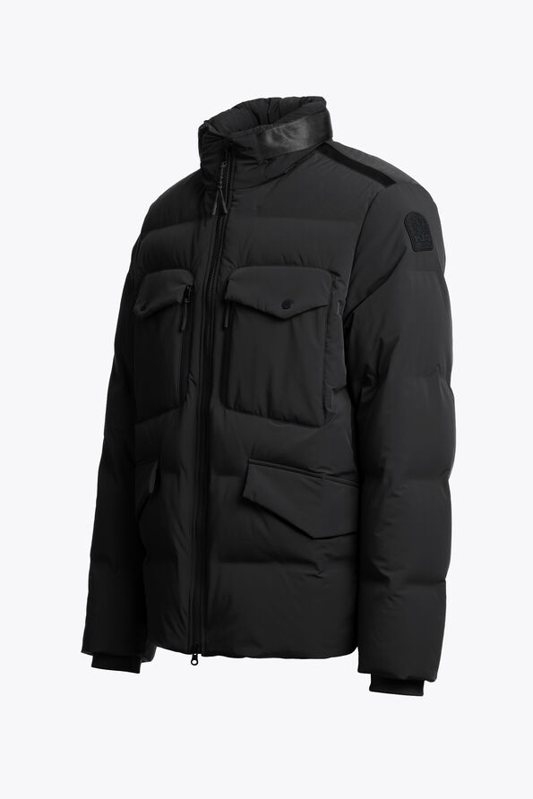 Parajumpers NORTH TWIN - VESTE &Agrave; CAPUCHE BLACK 26WMPMJKSS02P410541