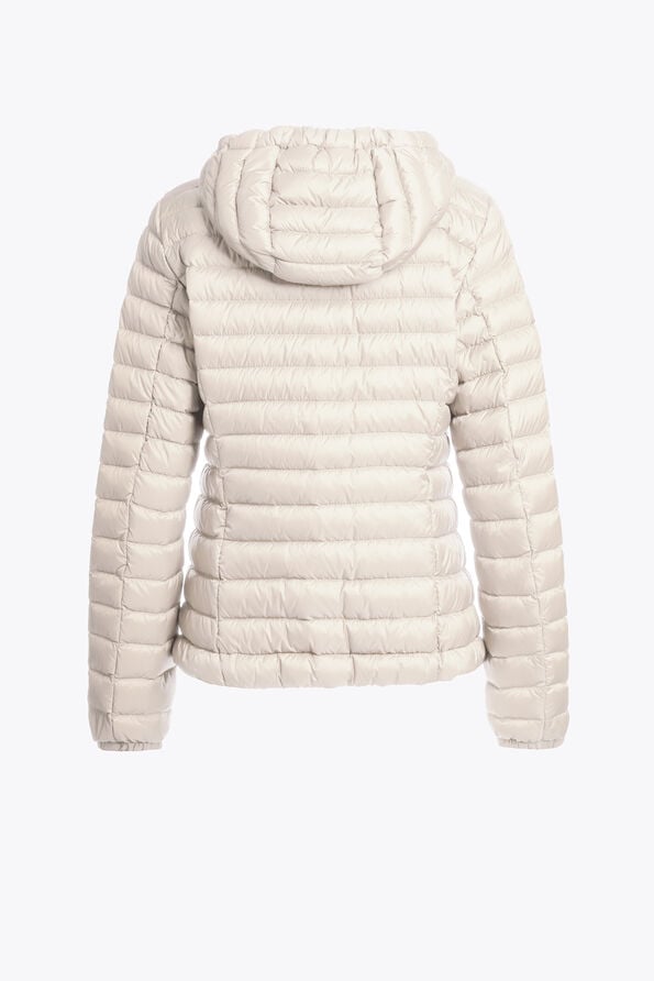 Parajumpers GENIE - HOODED DOWN JACKET BLUSH WHITE 26SMPWPUSL33P530281