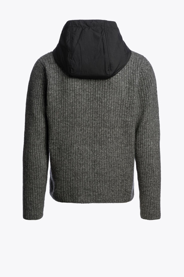 Parajumpers NOTAK - CREWNECK SWEATER BLACK 25WMPMKNWK03P490541