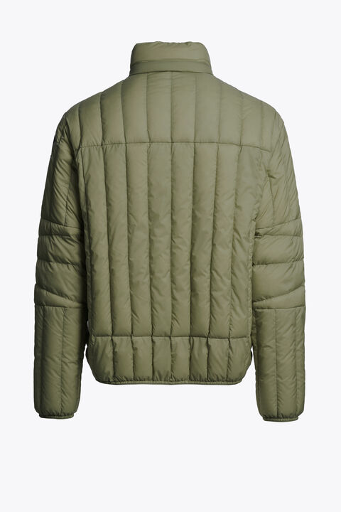 Parajumpers KUON - SHORT PUFFER LICHEN KHAKI 26SMPMPUIP01P240284