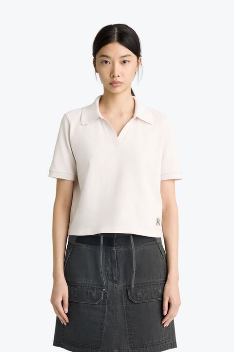 Parajumpers GINAN - POLO SHIRT BLUSH WHITE 26SMPWPORQ33P650281