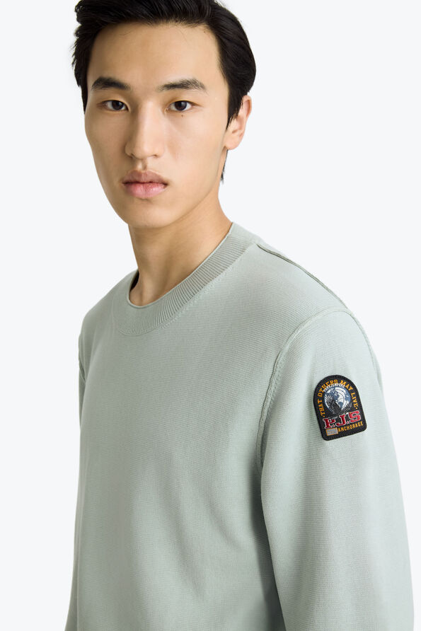 Parajumpers BASIC BRAW - TRUI MET RONDE HALS BONE 26SMPMKNKC04P070266