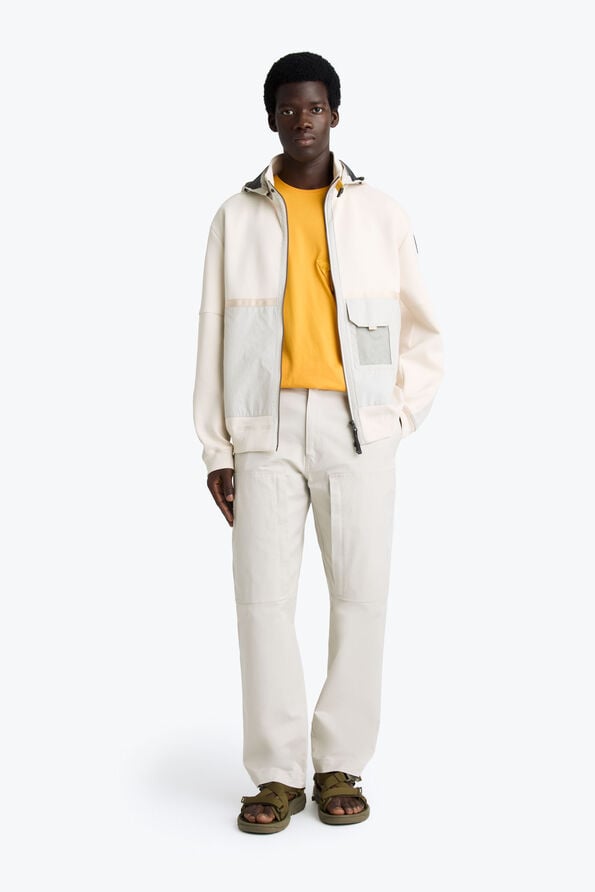 Parajumpers KOUGA - HOODED FLEECE MOONBEAM 26SMPMFLEH01P250775