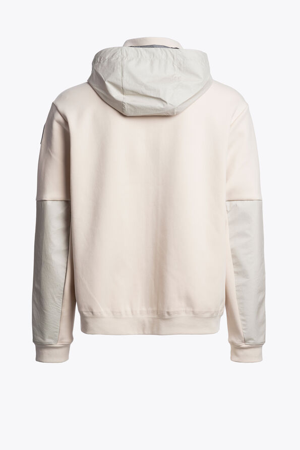 Parajumpers KOUGA - HOODED FLEECE MOONBEAM 26SMPMFLEH01P250775