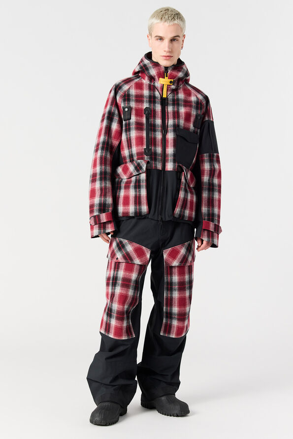 Parajumpers AMAK - SKI JACKET RED - BLACK - GREY - WHITE 25WMPMJKWG02P10M006