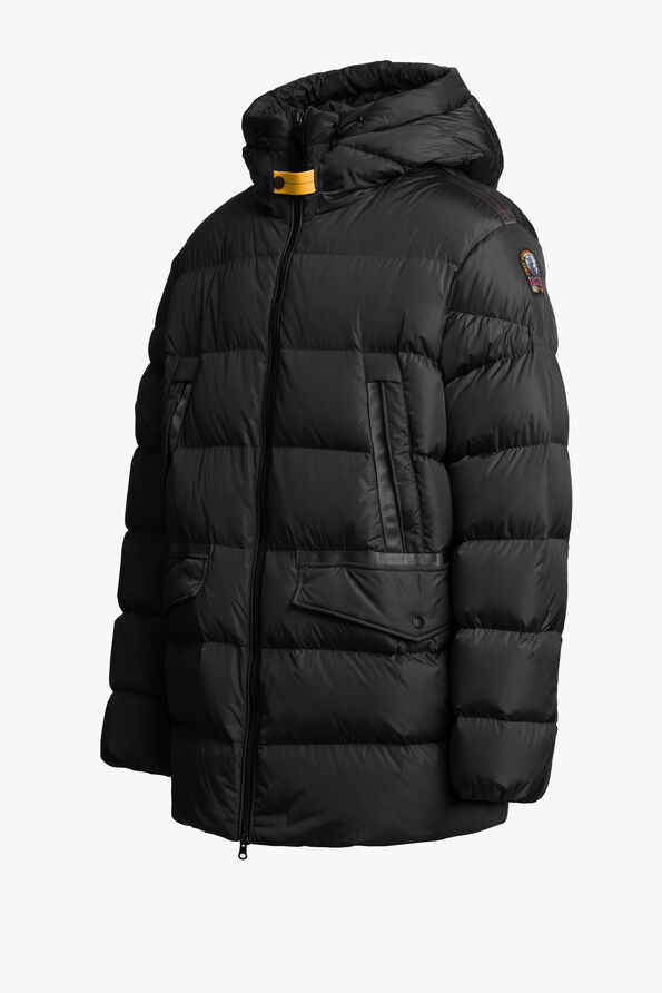 Parajumpers SALLINS - HOODED DOWN PARKA BLACK 26WMPMPUTT02P080541