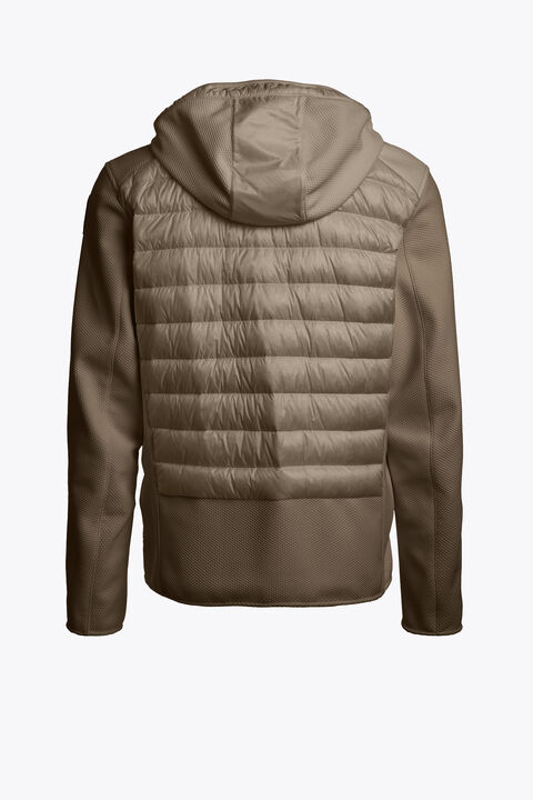 Parajumpers NOLAN - HYBRID JACKET SLATE MUD 26WMPMHYWU02P100128